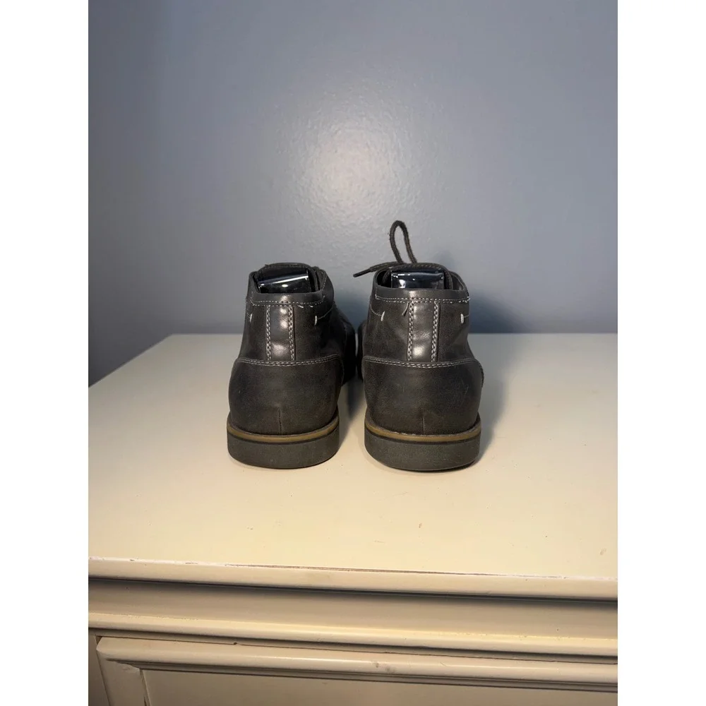 Sonoma Goods for Life Mens Braydon Chukka Boots Smoke Gray Size 12